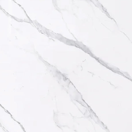 CARRARA GREY ✦ Pannello Rigido PVC Lucido 120x280 cm