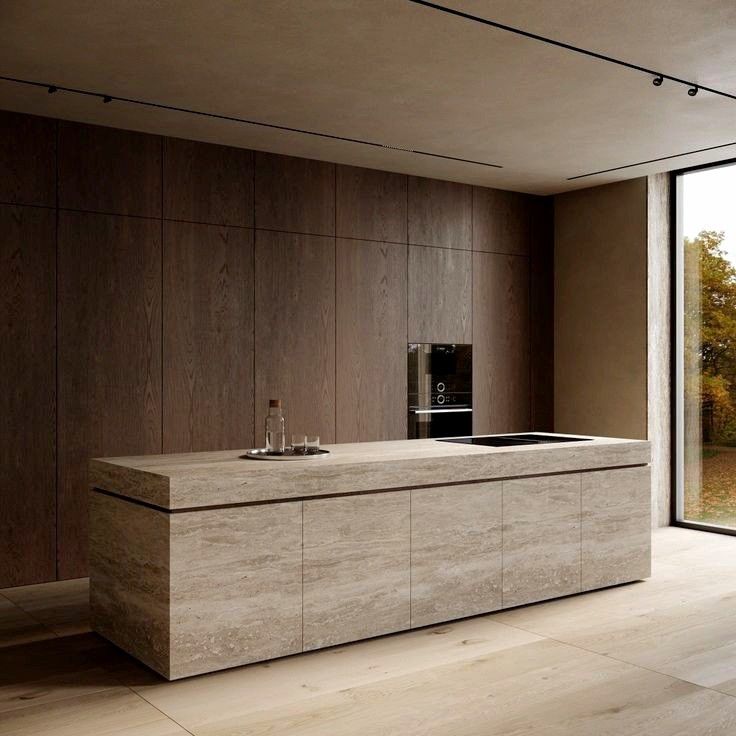 TRAVERTINO ROMANO ✦ Pannello Rigido PVC Opaco 120x280 cm