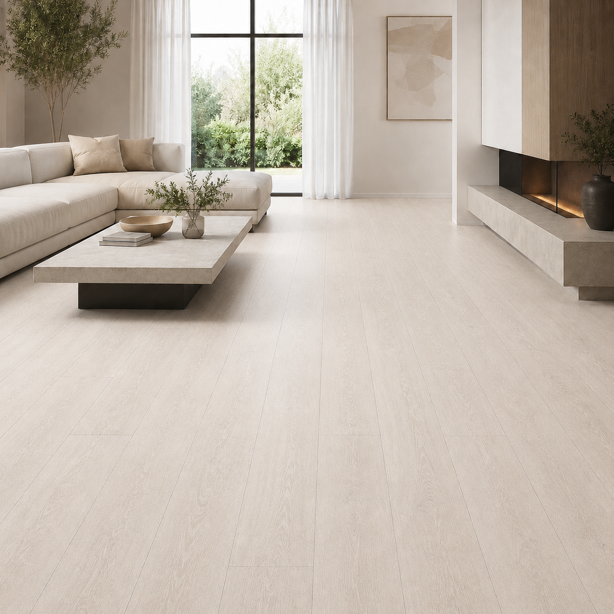 ROVERE CORTINA - Pavimento PVC Adesivo - 122x18,8 cm