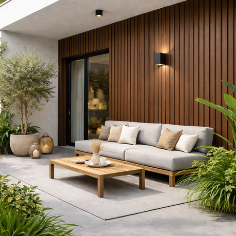Doga per Esterno Teak Cappuccino – 22×290 cm