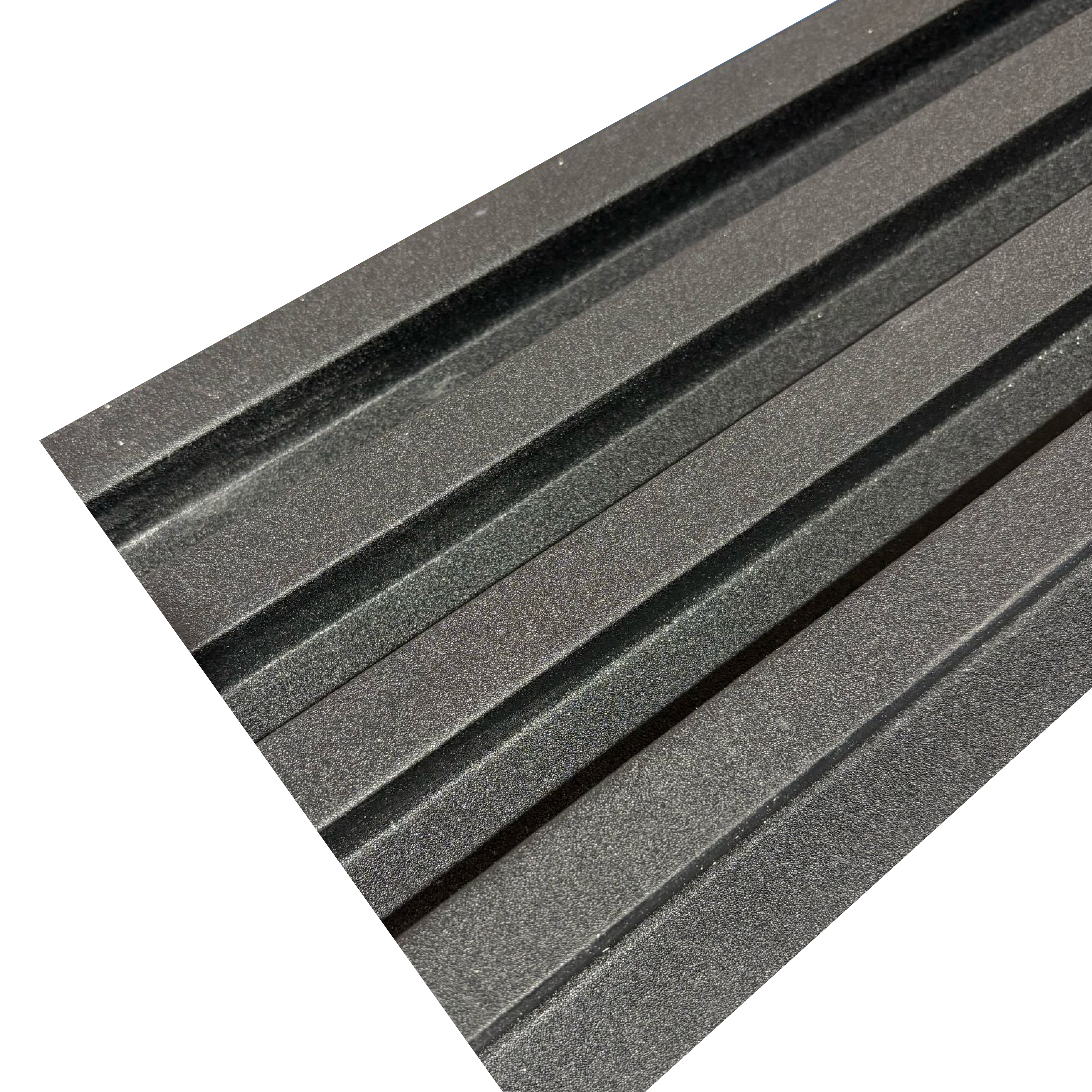 Doga Vulcano da Parete PVC 16x290 - Colore Nero Satinato  Cod: 10047