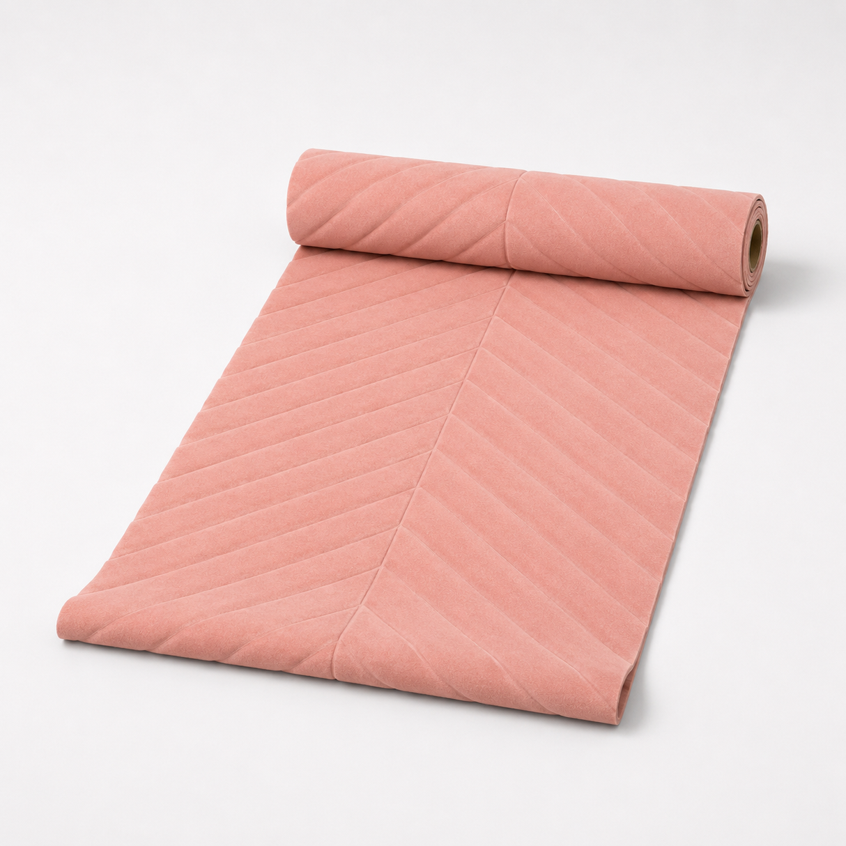 Velvet Chevron - rotolo in velluto 60x300cm