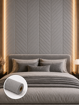 Velvet Chevron - rotolo in velluto 70x300cm
