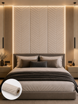 Velvet Chevron - rotolo in velluto 70x300cm